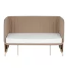Lionelo Thomi Plus 5in1 gyerekágy, babaágy, babaöböl és kanapé - Beige Carmel