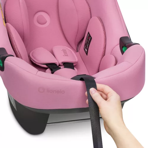 Lionelo Astrid i-Size Babahordozó 40-87 cm - Pink Coral