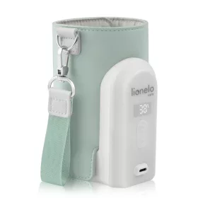   Lionelo Thermup Go Evo hordozható cumisüveg-melegítő - Green Sage