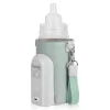 Lionelo Thermup Go Evo hordozható cumisüveg-melegítő - Green Sage