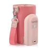 Lionelo Thermup Go Evo hordozható cumisüveg-melegítő - Coral Pink
