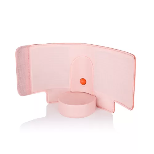 Lionelo Thermup Go Evo hordozható cumisüveg-melegítő - Coral Pink