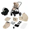Lionelo Meril 3in1 multifunkciós babakocsi - Beige Sand