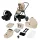 Lionelo Meril 3in1 multifunkciós babakocsi - Beige Sand