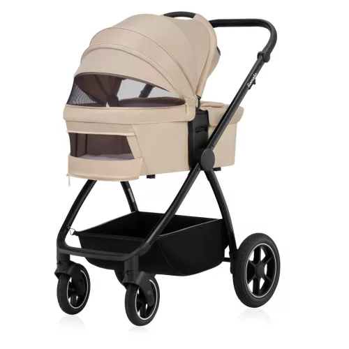 Lionelo Meril 3in1 multifunkciós babakocsi - Beige Sand
