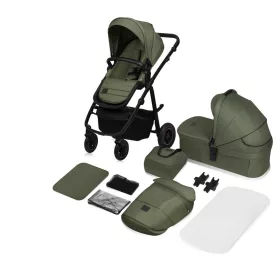   Lionelo Amber Plus 2in1 multifunkciós babakocsi - Green Forest