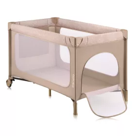 Lionelo Jasmin Easy Fold utazóágy - Beige Sand