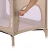 Lionelo Jasmin Easy Fold utazóágy - Beige Sand