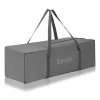 Lionelo Jasmin Easy Fold utazóágy - Grey Stone