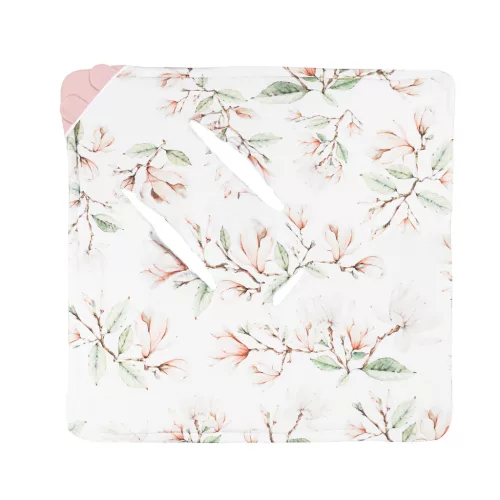 Lionelo Travel Swaddle autósülésbe való pólya, 90x90 cm - Beige Magnolia