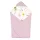 Lionelo Travel Swaddle autósülésbe való pólya, 90x90 cm - Pink Flower