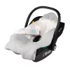 Lionelo Travel Swaddle autósülésbe való pólya, 90x90 cm - Grey Balloon