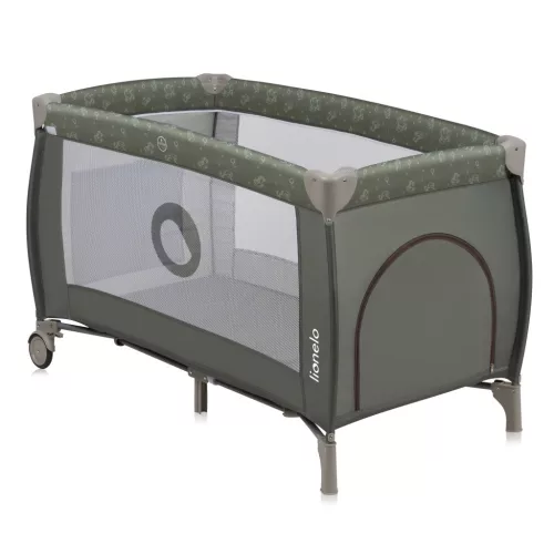 Lionelo Sven Plus Multifunkciós utazóágy - Beige Olive