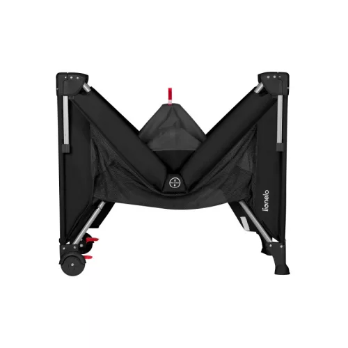 Lionelo Ellen 3in1 utazóágy és babaöböl - Black Carbon