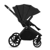 Lionelo Mika Plus 2in1 Multifunkciós babakocsi - Black Onyx