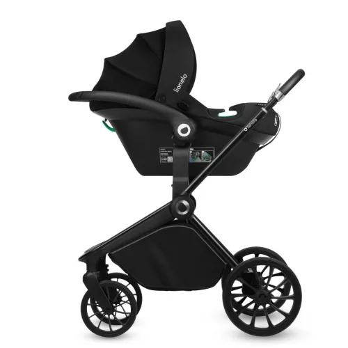 Lionelo Mika Plus 3in1 multifunkciós babakocsi - Black Onyx