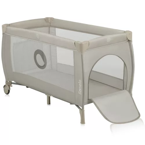 Lionelo Stefi Plus kétszintes utazóágy - Beige Cappuccino