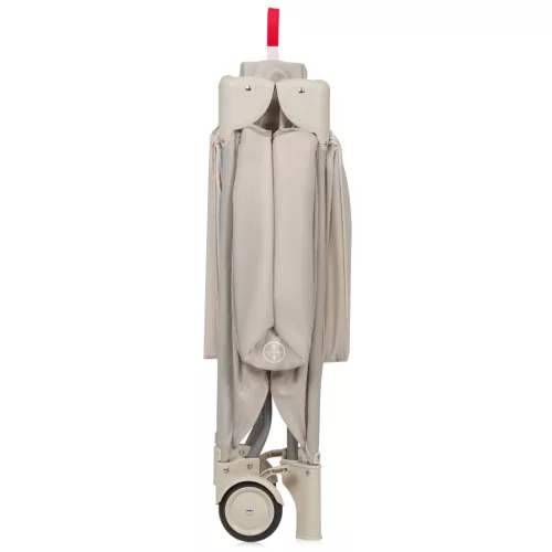 Lionelo Mille Plus utazójáróka - Grey Beige