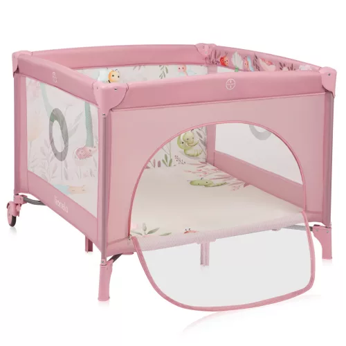 Lionelo Mille Plus utazójáróka - Pink