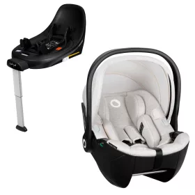 Lionelo Moxie I-Size Set gyermekülés - Beige Sand