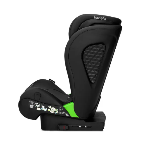 Lionelo Neal I-Size gyermekülés 100-150 cm - Black Carbon