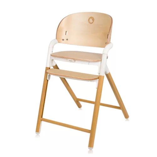 Lionelo Celia 3in1 fa etetőszék - White Natural Wood