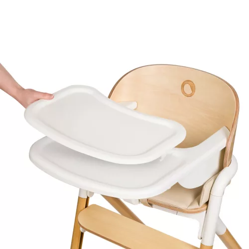 Lionelo Celia 3in1 fa etetőszék - White Natural Wood
