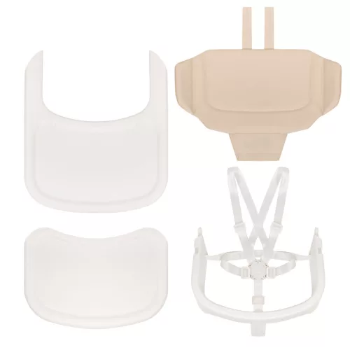 Lionelo Celia 3in1 fa etetőszék - White Natural Wood