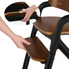 Lionelo Celia 3in1 fa etetőszék - Black Wood
