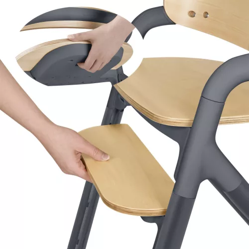 Lionelo Celia 3in1 fa etetőszék - Grey Wood