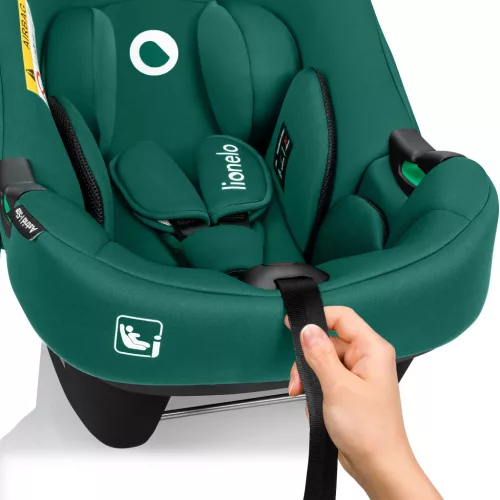 Lionelo Astrid i-Size Babahordozó 40-87 cm - Green Forest