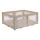 Lionelo Florence Easy Fold összecsukható járóka (150x180 cm) - Beige Sand