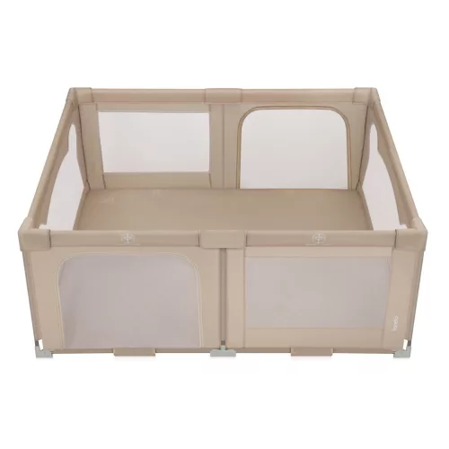 Lionelo Florence Easy Fold összecsukható járóka (150x180 cm) - Beige Sand