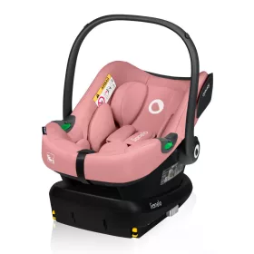   Lionelo Astrid I-Size Babahordozó + bázistalp Set 40-87 cm - Pink Coral