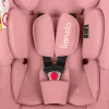 Lionelo Astrid I-Size Babahordozó + bázistalp Set 40-87 cm - Pink Coral