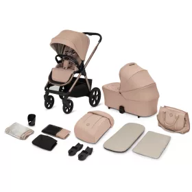 Lionelo Carmine 2in1 multifunkciós babakocsi - Beige Sand