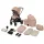 Lionelo Carmine 2in1 multifunkciós babakocsi - Beige Sand