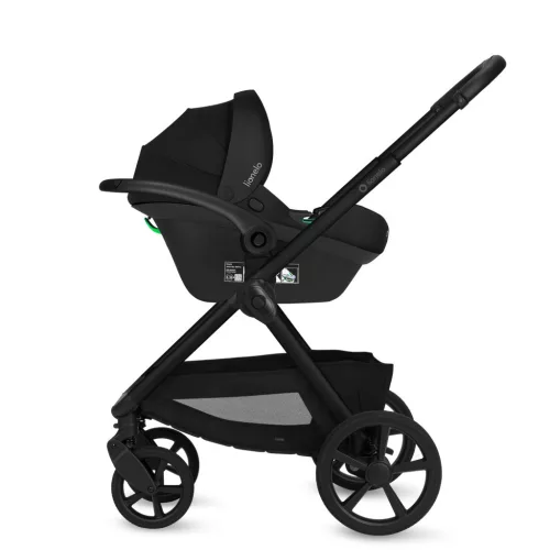 Lionelo Carmine 3in1 multifunkciós babakocsi - Black Onyx