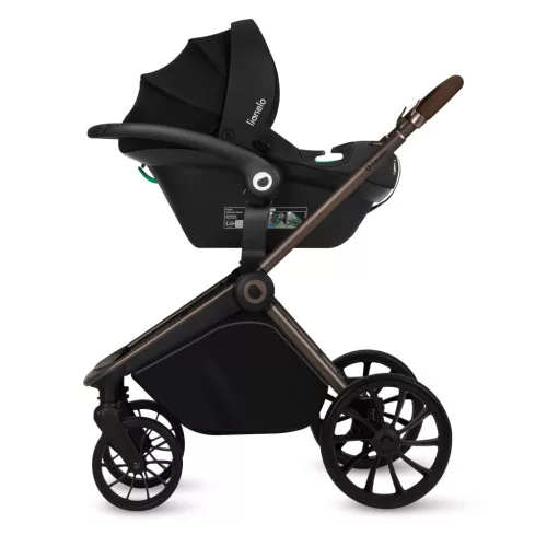 Lionelo Mika Plus 3in1 multifunkciós babakocsi - Mocha Mousse