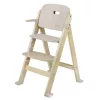 Lionelo Floris fa etetőszék - Beige Natural