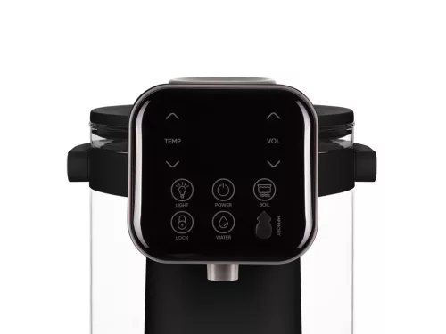 Lionelo BabyPresto 2.0 tejkészítő UV fertőtlenítő funkcióval - Black