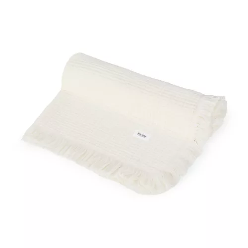 Lionelo Muszlin pamut takaró - Natural Cream