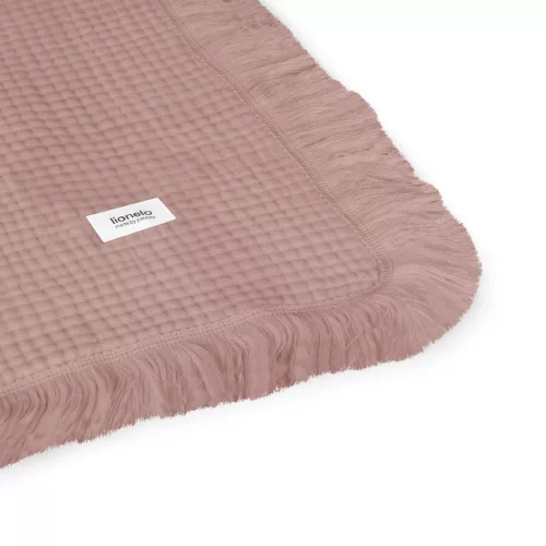 Lionelo Muszlin pamut takaró - Dusty Pink