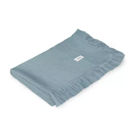 Lionelo Muszlin pamut takaró - Stone Blue