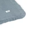 Lionelo Muszlin pamut takaró - Stone Blue