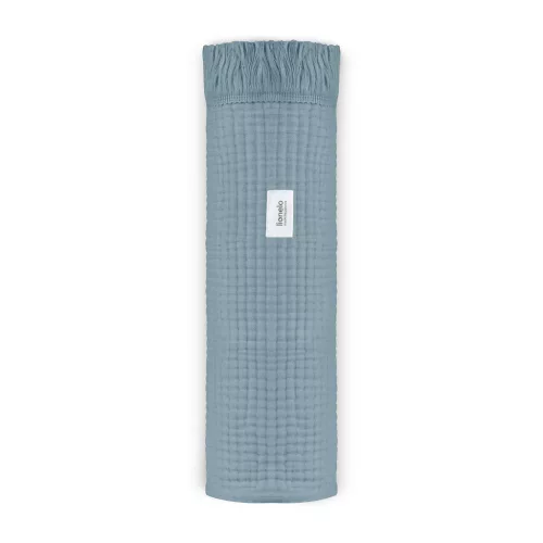 Lionelo Muszlin pamut takaró - Stone Blue