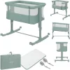 Lionelo Aurora 3in1 babaöböl, babaágy és bölcső - Green Sage