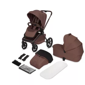  Lionelo Freya 2in1 multifunkciós babakocsi - Brown Chocolate