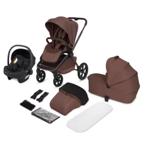   Lionelo Freya 3in1 multifunkciós babakocsi - Brown Chocolate