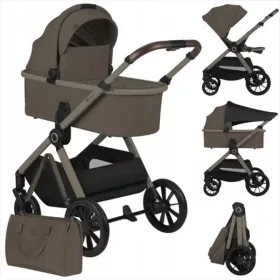 Lionelo Layla 2in1 Multifunkciós babakocsi - Beige Taupe